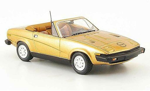 Triumph TR7 DHC 1/43 Trofeu Drophead gold diecast model cars