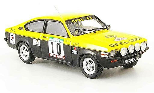 Opel Kadett GT 1/43 Trofeu e meqepe winner rallye portugal 1977 diecast model cars