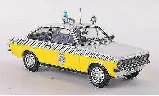 Ford Escort Berlina 1/43 Trofeu Staffordshire Police Police (GB) 1980 diecast model cars