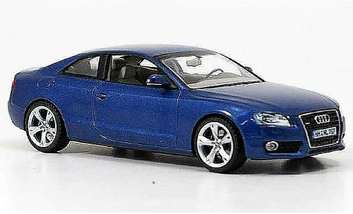 Audi A5 coupe 1/43 Schuco blue 2007 diecast model cars