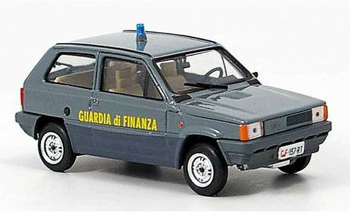 Fiat Panda 45 1/43 Brumm Guardia di Finanza 1980 diecast model cars