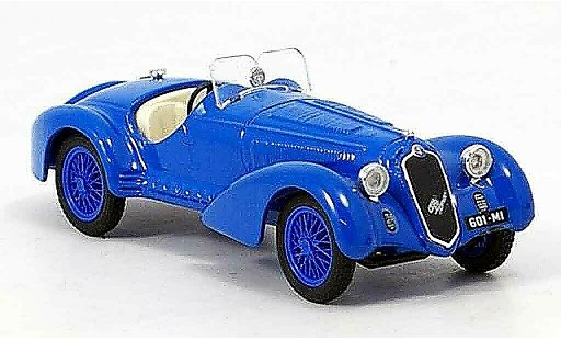 Alfa Romeo 8C 2900 b mm roadster 1/43 Brumm blue 1938 diecast model cars