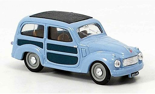 Fiat 500 C 1/43 Brumm Belvedere blue 1951 diecast model cars