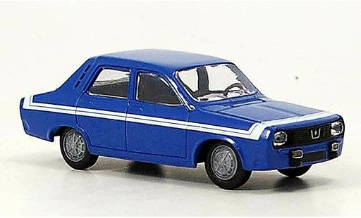 Renault 12 Gordini 1/43 Norev blue diecast model cars