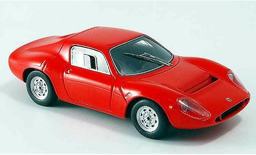 Fiat 130 Abarth 1/43 Spark OT 0 red 1966 diecast model cars