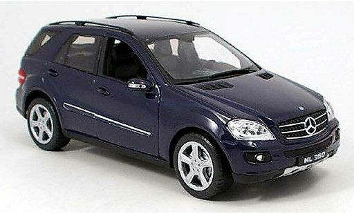 Mercedes Classe M Base 1/18 Welly ml 350 (w164) blue diecast model cars