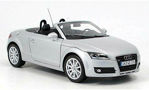 Audi TT roadster 1/18 Minichamps grey metallisee 2006 diecast model cars
