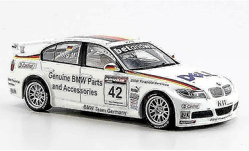 Bmw 320 WTCC 1/43 Minichamps E90 si 3er J.Muller 2006 diecast model cars