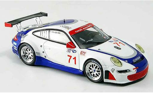 Porsche 911 GT3 RSR 1/43 Minichamps 2007 Henzler Lidell Long diecast model cars
