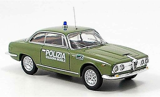 Alfa Romeo 2600 coup&Atilde;&copy; sprint 1/43 M4 police 1962 diecast model cars