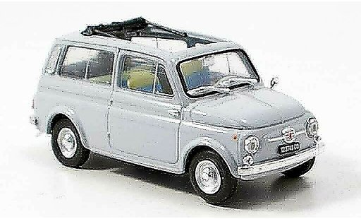 Fiat 500 Giardiniera 1/43 Brumm grey 1960 diecast model cars
