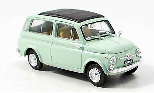 Fiat 500 Giardiniera 1/43 Brumm green 1960 diecast model cars