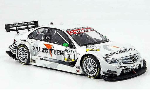 Mercedes Classe C DTM 1/43 Minichamps AMG Green 2007 diecast model cars