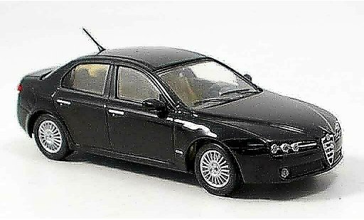 Alfa Romeo 159 berlina 1/43 M4 black 2005 diecast model cars