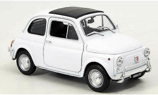 Fiat 500 Nuova 1/18 Welly white 1957 diecast model cars