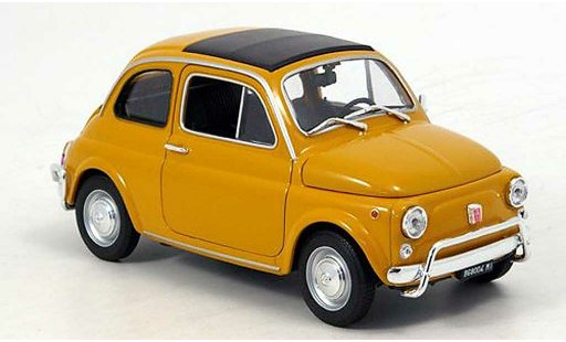 Fiat 500 Nuova 1/18 Welly ocker 1957 diecast model cars