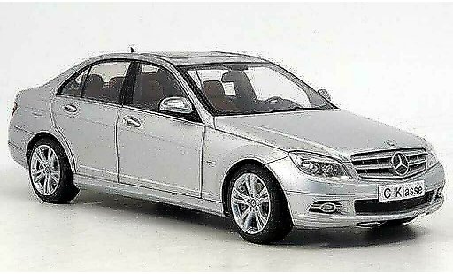 Mercedes Classe C Base 1/18 Autoart berline (w 204) avantgarde grey diecast model cars