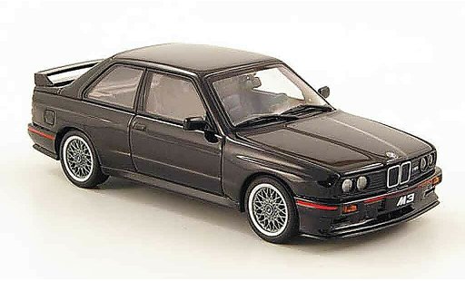 Bmw M3 evo 2 1/43 Autoart E30 Evolution black 1990 diecast model cars
