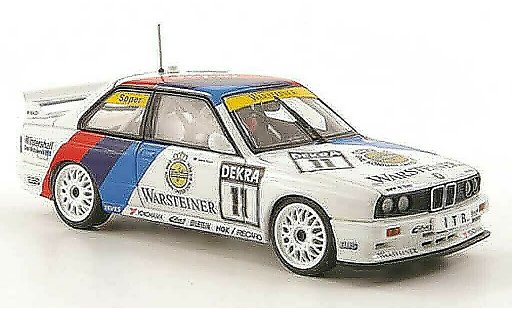 Bmw M3 dtm 1/43 Autoart E30 No.11 Warsteiner S.Soper Saison 1991 diecast model cars