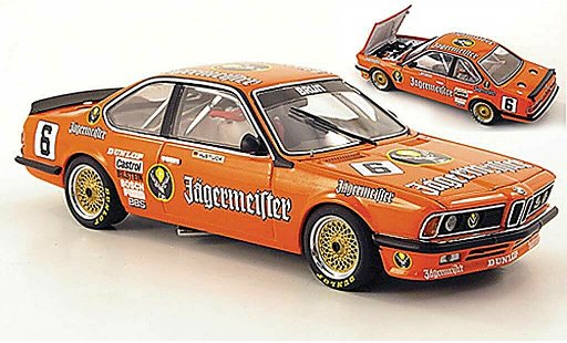 Bmw 635 CSi 1/43 Autoart Gruppe A No.6 Jagermeister H.-J.piece 1984 diecast model cars