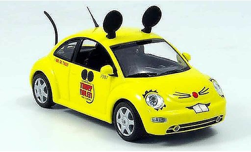 Volkswagen New Beetle Base 1/43 Minichamps truly nolen pest control diecast model cars