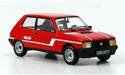 Talbot Samba Rally 1/43 IXO red 1983 diecast model cars