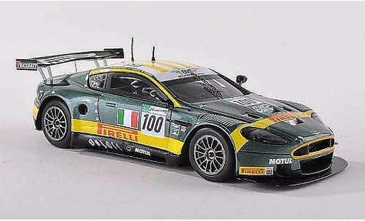 Aston Martin DBR9 gt1 1/43 Spark AMR BMS No.100 24h Le Mans 2007 Babini/Davies/Malucelli diecast model cars