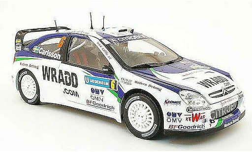 Citroen Xsara WRC 2007 1/18 Sun Star no.6 wradd.com rallye suisse diecast model cars