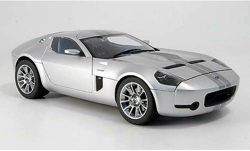Shelby GR-1 Concept 1/18 Autoart grey avec bandes greys diecast model cars