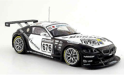 Bmw Z4 course 1/18 Autoart E85 coupe no.676 langstreckenpokal nurburgring 2006 diecast model cars