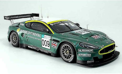 Aston Martin DBR9 gt1 1/18 Autoart no.009 klassenwinner le mans 2007 diecast model cars