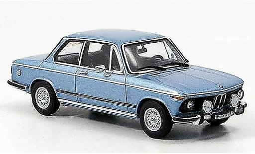 Bmw 2002 tii 1/43 Autoart L blue 1974 diecast model cars