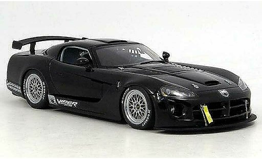 Dodge Viper Competition 1/18 Autoart car plain body black 2004 diecast model cars