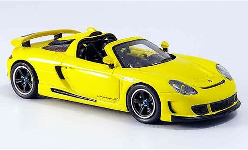 Gemballa Mirage GT 1/43 Spark yellow 2007 diecast model cars