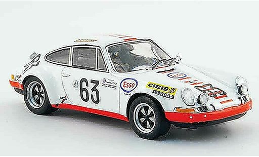 Porsche 911 S 1/43 Spark S No.63 Le Mans 1971 diecast model cars
