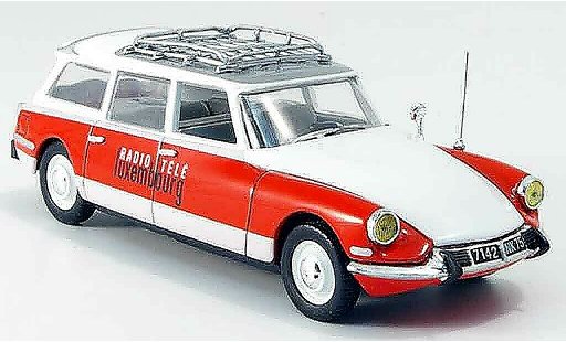 Citroen ID 19 Break 1/43 Norev rtl red white 1963 diecast model cars