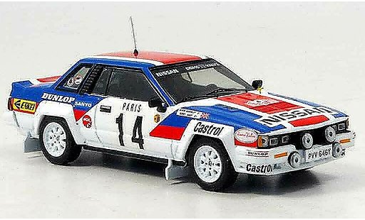 Nissan 240 RS 1/43 IXO No.14 Kaby Rally Monte Carlo 1984 diecast model cars