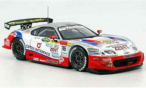 Toyota Supra Super GT 1/43 Ebbro open interface no. 36 2005 diecast model cars