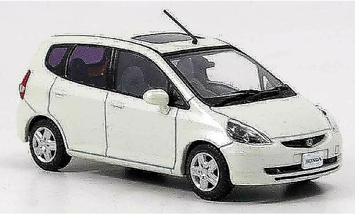 Honda Jazz Base 1/43 Ebbro Fit white diecast model cars