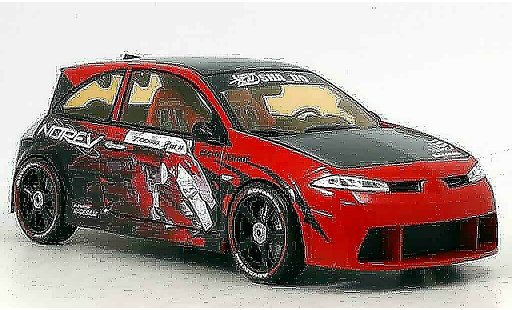 Renault Megane Vampire 1/18 Norev mtk sha-do g1 tuning diecast model cars