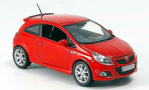 Opel Corsa OPC/VXR 1/43 Norev VXR red 2007 diecast model cars