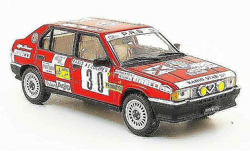 Alfa Romeo 33 rallye 1/43 Pego no.30 monte carlo 1986 diecast model cars