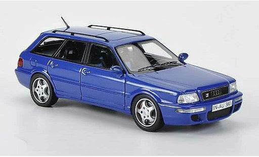 Audi RS2 avant 1/43 Neo blue diecast model cars
