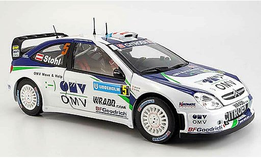 Citroen Xsara WRC 2007 1/18 Sun Star no. 5 rallye suisse diecast model cars