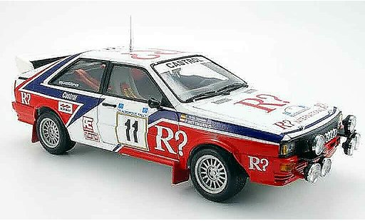 Audi Quattro rallye 1/18 Sun Star Rally no. 11 acropolis 1982 diecast model cars