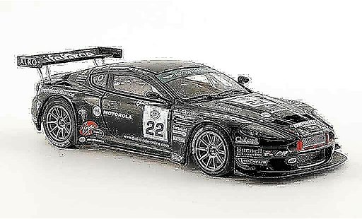 Aston Martin DBRS9 gt3 1/43 Minichamps alexander needell fia race spa 2006 diecast model cars