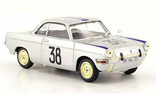 Bmw 700 Sport 1/43 Minichamps No.38 H.piece Flugplatz Innsbruck 1960 diecast model cars