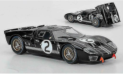 Ford GT40 Mk II 1/43 Minichamps GT 40 MKII No.2 McLaren/Amon 24h Le Mans 1966 diecast model cars