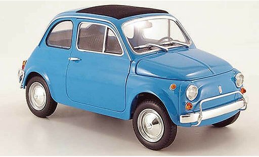 Fiat 500 L 1/18 Minichamps blue 1968 diecast model cars