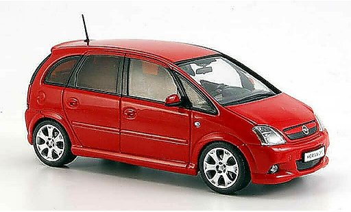 Opel Meriva OPC 1/43 Minichamps red 2006 diecast model cars